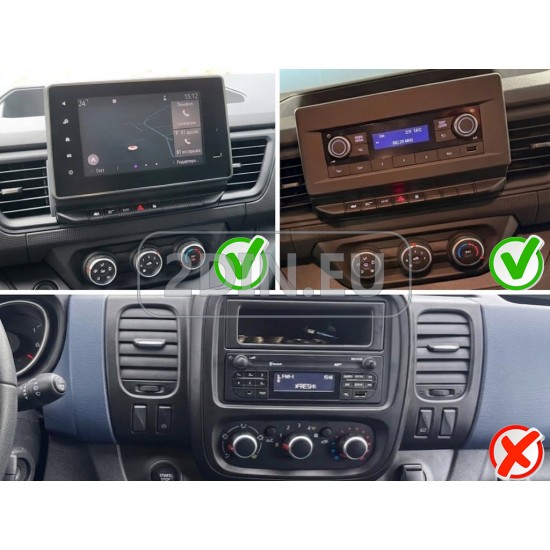 RENAULT TRAFIC - 10.1" МУЛТИМЕДИЯ / Навигация android 16